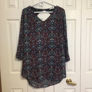 Lush XS paisley tunic dress -EUC